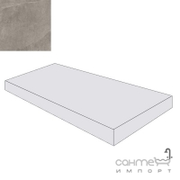 Сходинка кутова права 345x600 Zeus Ceramica Cornerstone Slate Grey SX604F8RR2