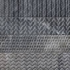 Плитка декор 33,15x33,15 Gayafores Deco Brickbold Marengo (темно-сіра, випадковий дизайн)
