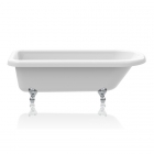 Окремостояча ванна Knief Aqua Plus Roll Top XL 0100-066-0Х біла 1700x700x600 мм
