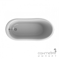 Окремостояча ванна Knief Aqua Plus Slipper 0100-064-0Х біла