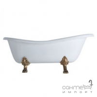 Ванна отдельностоящая Azzurra Victorian Style V112 C белая, золото, бронза