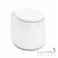 Пристенный напольный унитаз Disegno Ceramica Catino (CT00X00001), цвет белый