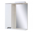 Зеркало с подсветкой ПІК Simple Metallic ДЗ0160, шкафчик слева