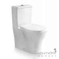 Унитаз-компакт+сиденье с крышкой Soft Close Bathco Formentera 4505 белый