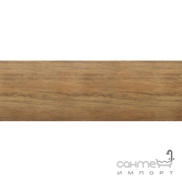 Тонкий широкоформатный керамогранит 100х300 (3,5 мм) Grespania Coverlam Wood Cerezo (коричневый)