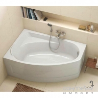 Асиметрична гідроаеромасажна ванна Kolo Mystery 150 лівостороння (система комфорт) HC3751000
