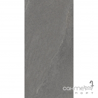 Підлоговий керамограніт 30х60 Italon Contempora Carbon Strutturato (сірий/структурований)