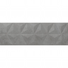 Настінна плитка, декор 25X75 Newker District Mirror Graphite (темно-сіра)