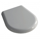 Сидіння soft-close біле, петлі хром Kerasan K09 367401