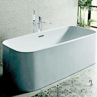 Ванна з сифоном + змішувач підлоги + прихована частина змішувача Noken Pack Lounge Square 100200331