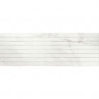 Настенная плитка 40x120 Newker Marbeline Basil Gloss White (белая, глянцевая)