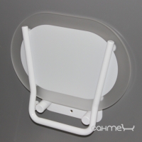 Сидение для ванной комнаты Ravak Chrome прозрачное, конструкция белая B8F0000028