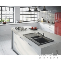 Гранитная кухонная мойка Ferro Ozzy DRG52/91X цвета в ассортименте