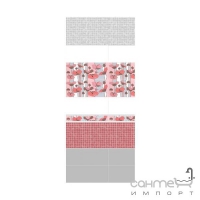 Плитка Kerama Marazzi 7081T Городские цветы розовый