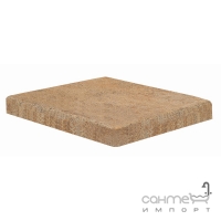 Ступень угловая 33x33x5 Gresmanc Volcano Esquina Recta Plus Tambora Anti-Slip N028992 (бежевая)