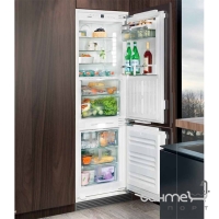 Встраиваемый холодильник с нижней морозилкой Liebherr ICN 3386 Premium NoFrost (A++)