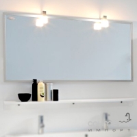 Зеркало с подсветкой и полочкой Kolpa-San Tia OGT+PT 90 белое