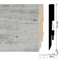 Плінтус для підлоги Classen Prestige Дуб Фреска, арт. 222404 (на основі МДФ)