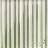 Плитка настенная, декор 20х20 Mainzu Lucciola Decor Stripe Green