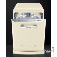 Отдельностоящая посудомоечная машина Smeg 50's Retro Style LVFABCR Кремовый