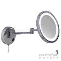 Косметическое зеркало настенное Juergen Zoom 04 с LED подсветкой