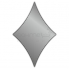 Дзеркало на алюмінієвому профілі Juergen Diamond