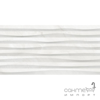 Плитка керамогранитная, декор 30X60 Grespania Altai Gobi Blanco Relieve (белая, рельефная)