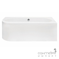 Асимметричная ванна Besco Avita 150x75 белая, правая