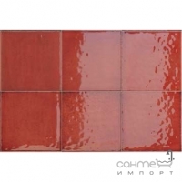 Плитка настенная 20x20 Iris Ceramica Maiolica Rosso (красная)