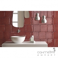 Настінна плитка 20x20 Iris Ceramica Maiolica Rosso (червона)