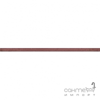Фриз настенный 2x60 Iris Ceramica Maiolica Matita Prugna (бордовый)