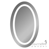 Овальне дзеркало з LED-підсвічуванням Juergen Greta 55х120