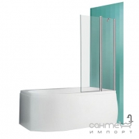 Шторка для ванны Vagnerplast Orien 110 VPVZ111ORN4S0X-H0 профиль хром, стекло прозрачное