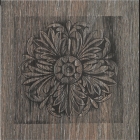Декоративная вставка 20x20 Iris Ceramica French Woods Formella Carve Beech (темно-коричневая)