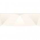 Настінна плитка, декор 9,8x29,8 Paradyz Tenone Bianco Struktura A (біла)
