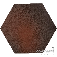 Плитка напольная 26x26 Paradyz Cloud Brown Duro Heksagon