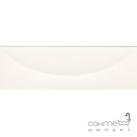Настінна плитка, декор 9,8x29,8 Paradyz Tenone Bianco Struktura C (біла)