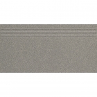 Плитка для підлоги, сходинка 29,8x59,8 Paradyz Solid Grys stopnica prasowana (матова, ректифікована)