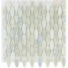 Мозаїка скляна 28x29 Veneto Design GLASS LUXOR WHITE M344 (біла)