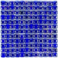 Мозаика стеклянная 32,7X32,7 Veneto Design GLASS KEOPS AZUL M344 (синяя)