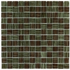 Мозаика стеклянная 30X30 Veneto Design GLASS CAIRO BROWN M344 (коричневая)