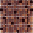 Мозаїка з натурального каменю 30X30 Veneto Design MIX FERRARA M354 (коричнева)