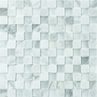 Мозаика из натурального камня 30,5X30,5 Veneto Design Marble POSEIDON BLANCO M362 (белая)