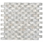 Мозаїка із натурального каменю 30,5X30,5 Veneto Design Marble PEGASO BLANCO M372 (біла)