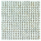 Мозаика из натурального камня 30,5X30,5 Veneto Design Marble CRONOS BLANCO M340 (белая)