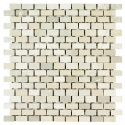 Мозаїка з натурального каменю 29X30,5 Veneto Design Marble ARGOS CREMA M342 (бежева)