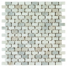 Мозаика из натурального камня 29X30,5 Veneto Design Marble ARGOS BLANCO M342 (белая)