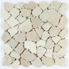 Мозаика из натурального камня 30X30 Veneto Design Marble BACO CREMA M334 (бежевая)	