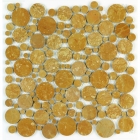 Мозаїка із натурального каменю 30X30 Veneto Design Marble APOLO YELLOW M366 (жовта)