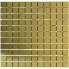 Мозаика металлическая 30,5X30,5 Veneto Design Metal SQUAREMETAL GOLD M362 (золото)
